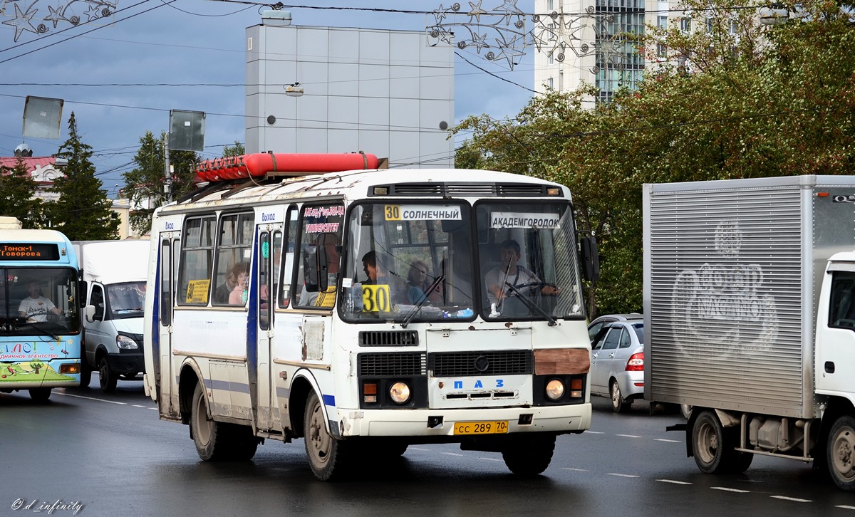 Томская область, ПАЗ-3205-110 № СС 289 70