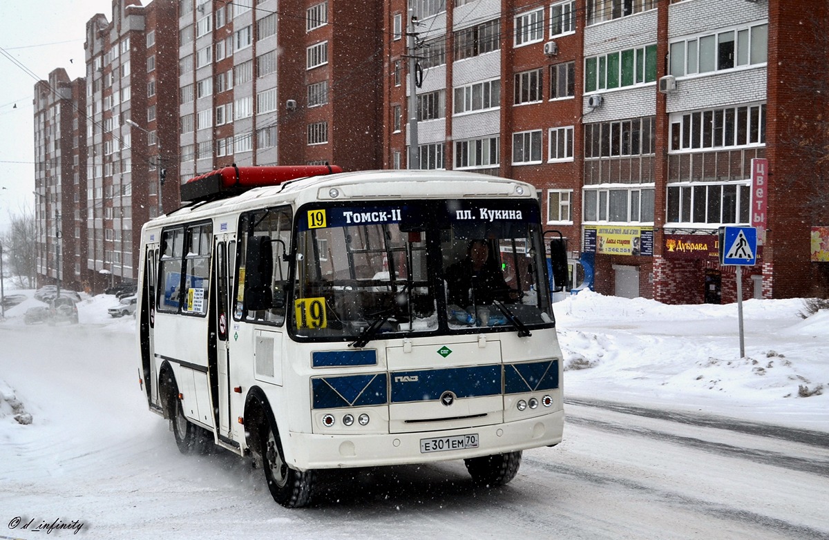 Томская область, ПАЗ-32054 № Е 301 ЕМ 70