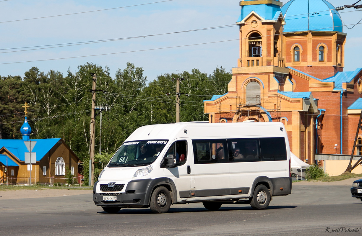 Новосибирская область, Нижегородец-2227SK (Peugeot Boxer) № С 898 СУ 154