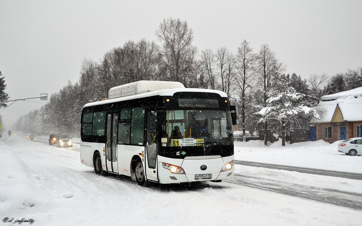 Томская область, Yutong ZK6852HG № М 005 ОТ 70