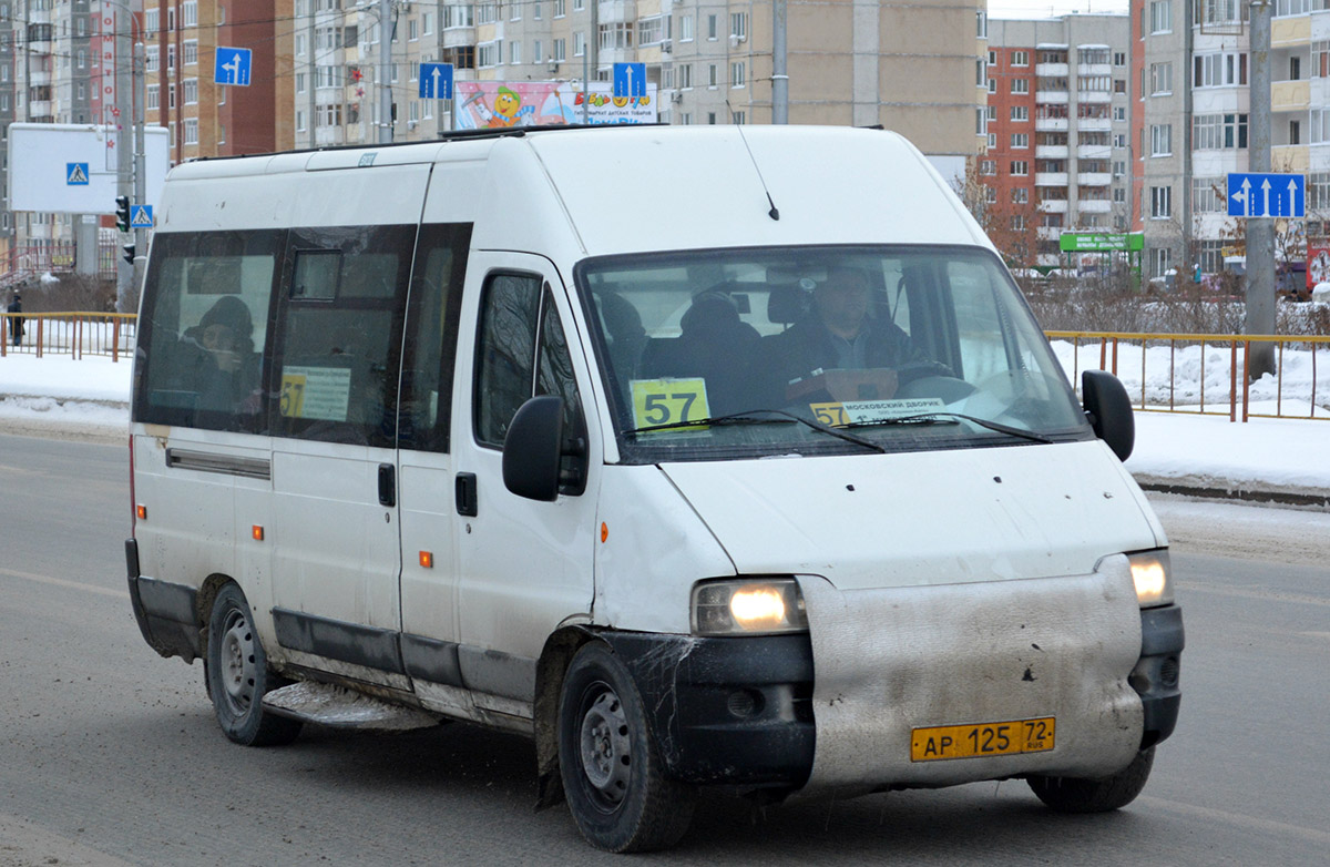 Тюменская область, FIAT Ducato 244 CSMMC-RLL, -RTL № АР 125 72