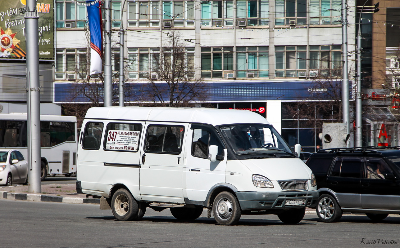 Novosibirsk region, GAZ-322132 (XTH, X96) Nr. С 003 ЕТ 154