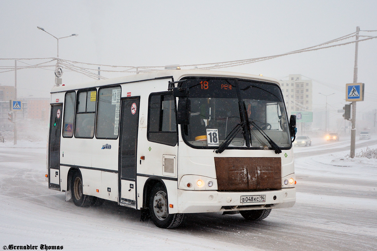 Саха (Якутия), ПАЗ-320302-08 № В 048 КС 14