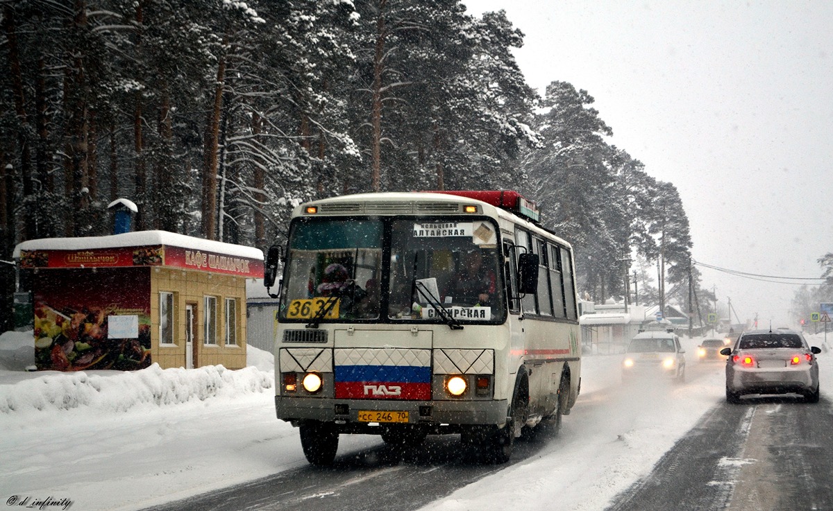 Томская область, ПАЗ-32054 № СС 246 70