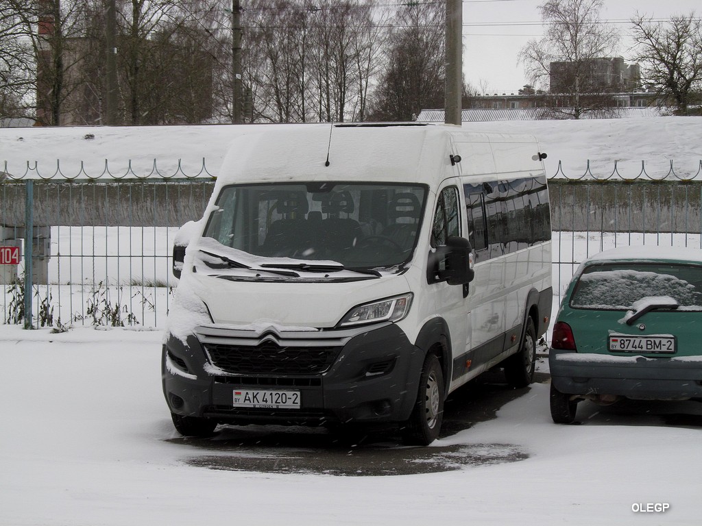 Витебская область, Автодом-21083* (Citroёn Jumper) № АК 4120-2