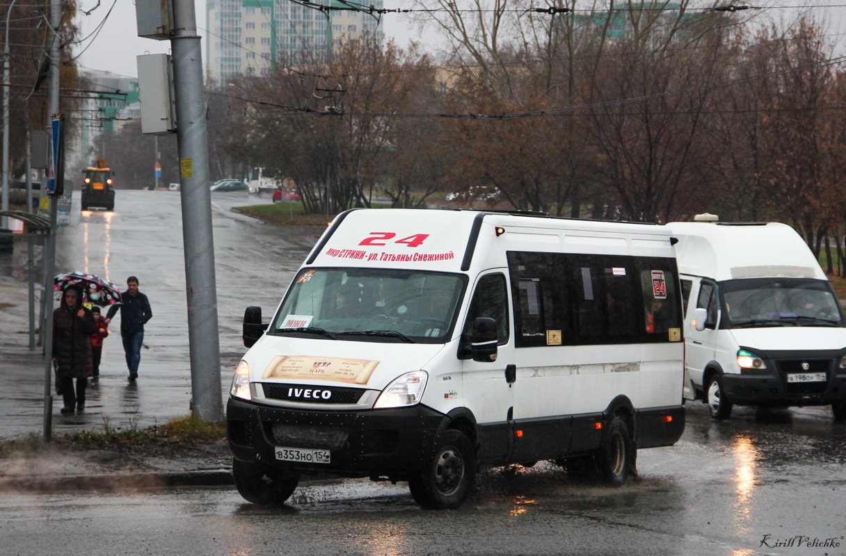 Новосибирская область, Нижегородец-2227UT (IVECO Daily) № В 353 НО 154