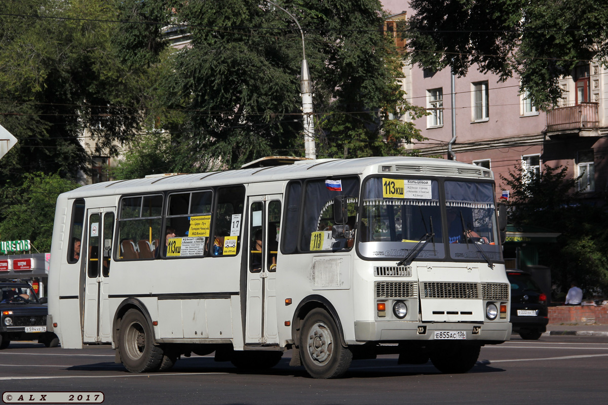 Воронежская область, ПАЗ-4234 № Е 855 АС 136