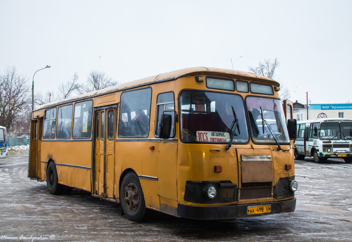 Нижегородская область, ЛиАЗ-677М № АК 498 52