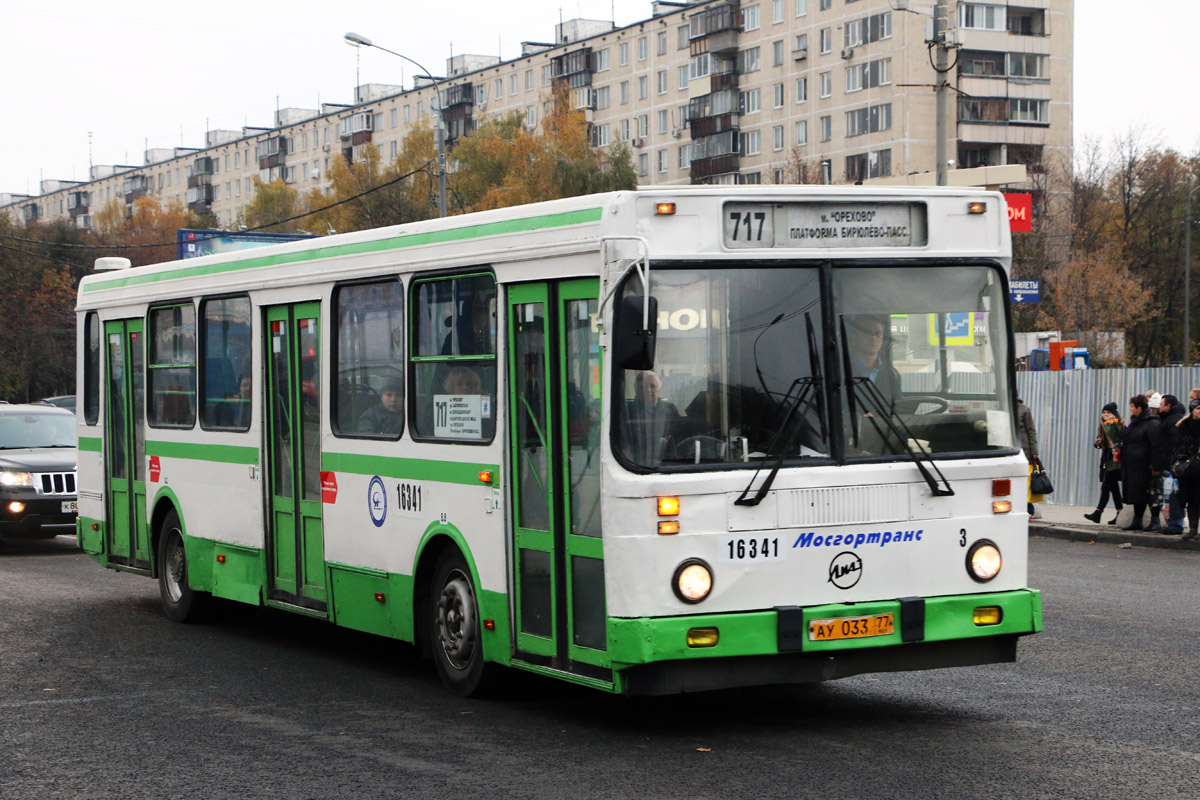 Moskau, LiAZ-5256.25 Nr. 16341