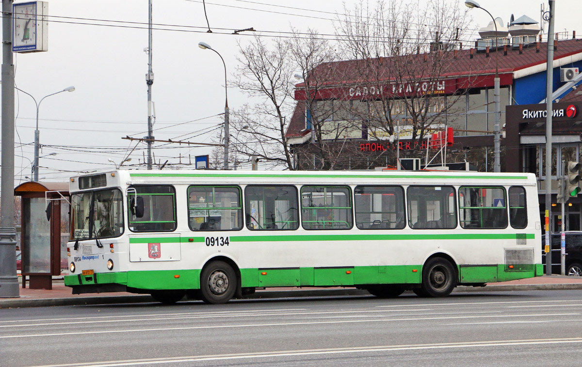 Москва, ЛиАЗ-5256.25 № 09134