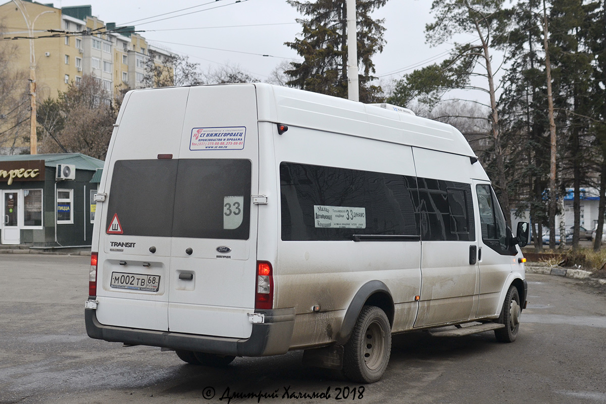 Тамбовская область, Нижегородец-222702 (Ford Transit) № М 002 ТВ 68