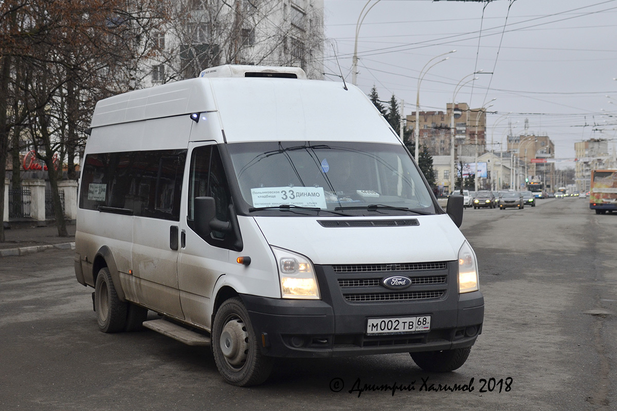 Тамбовская область, Нижегородец-222702 (Ford Transit) № М 002 ТВ 68