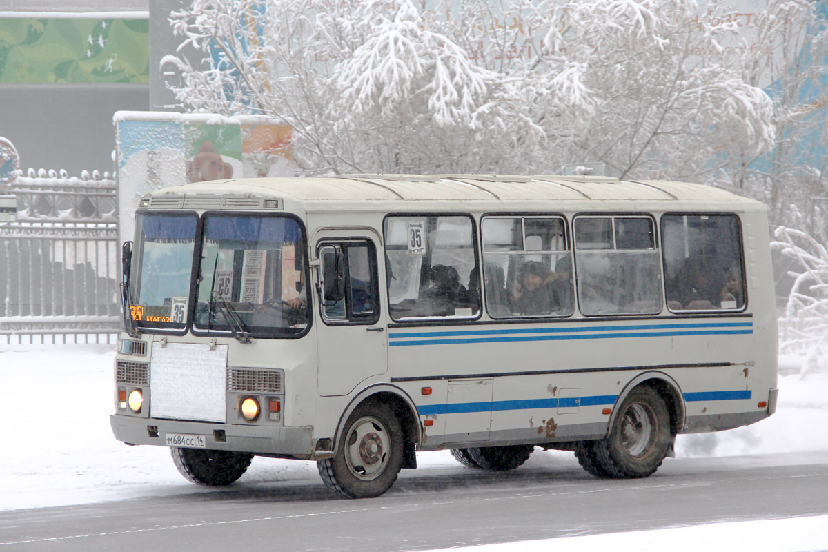 Саха (Якутия), ПАЗ-32054 № М 684 СС 14