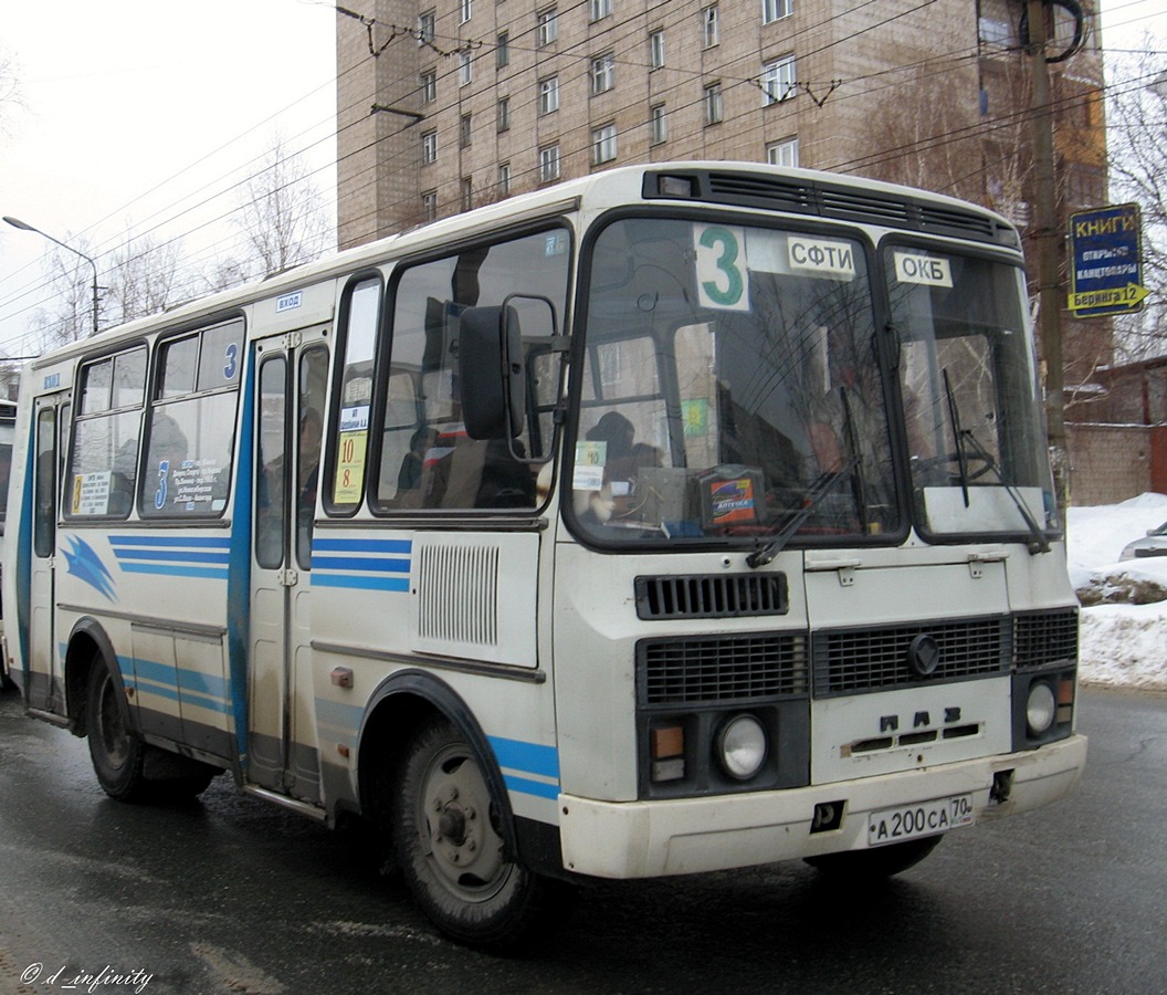 Томская область, ПАЗ-3205-110 № А 200 СА 70