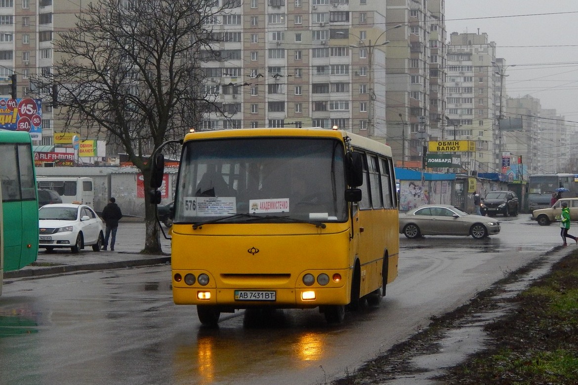 Киев, Богдан А09201 № AB 7431 BT