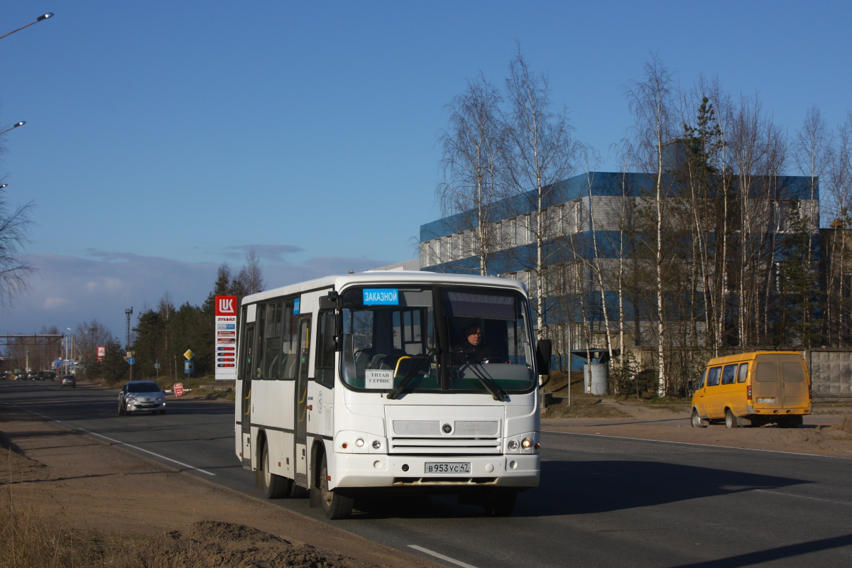 Ленинградская область, ПАЗ-320402-05 № В 953 УС 47