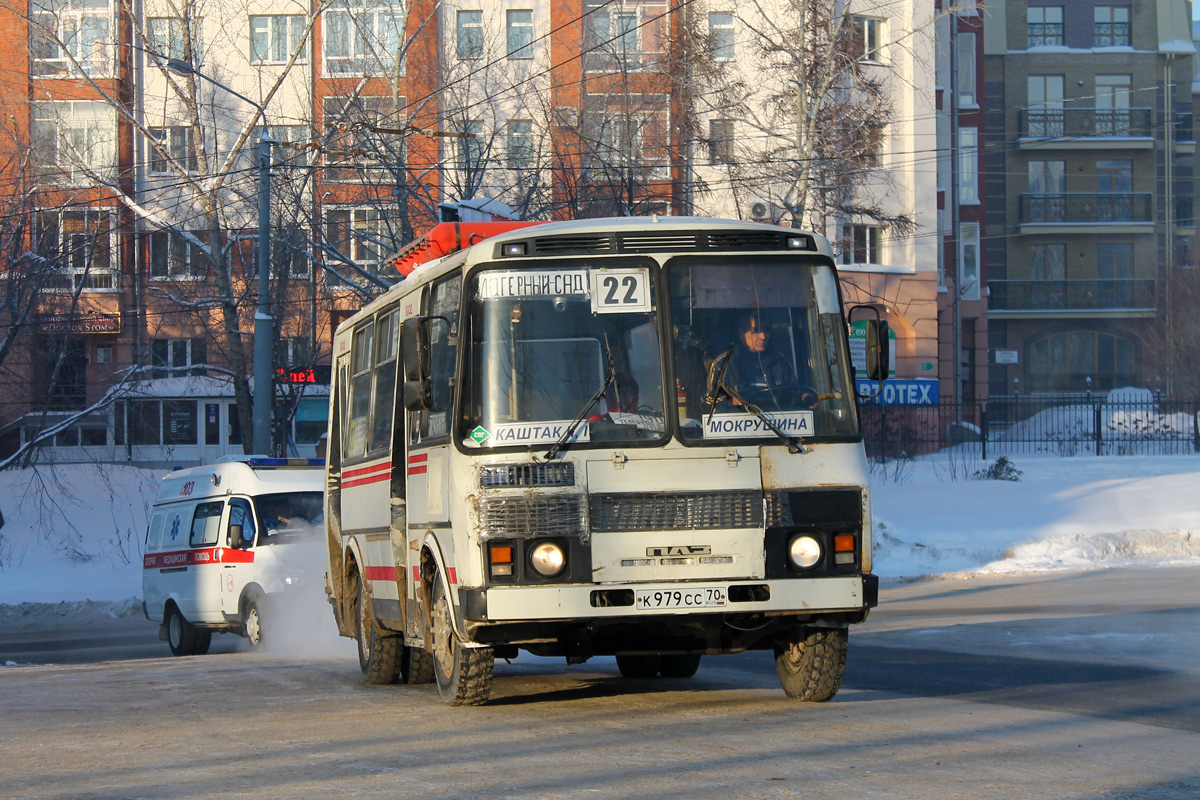 Томская область, ПАЗ-32054 № К 979 СС 70