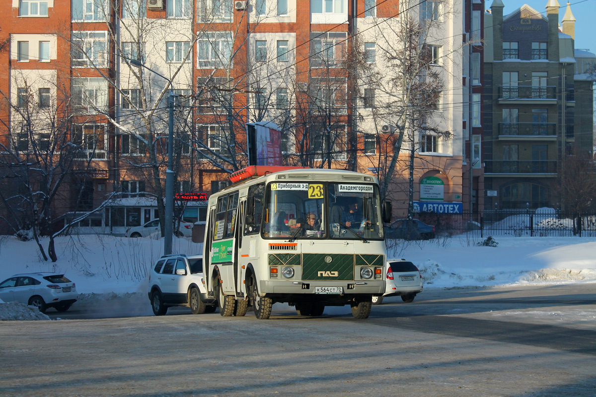 Томская область, ПАЗ-32054 № К 564 СТ 70