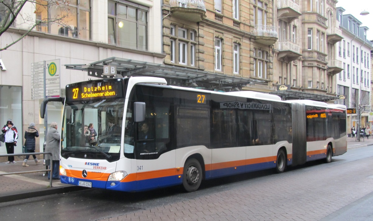 Гессен, Mercedes-Benz Citaro C2 G № 341