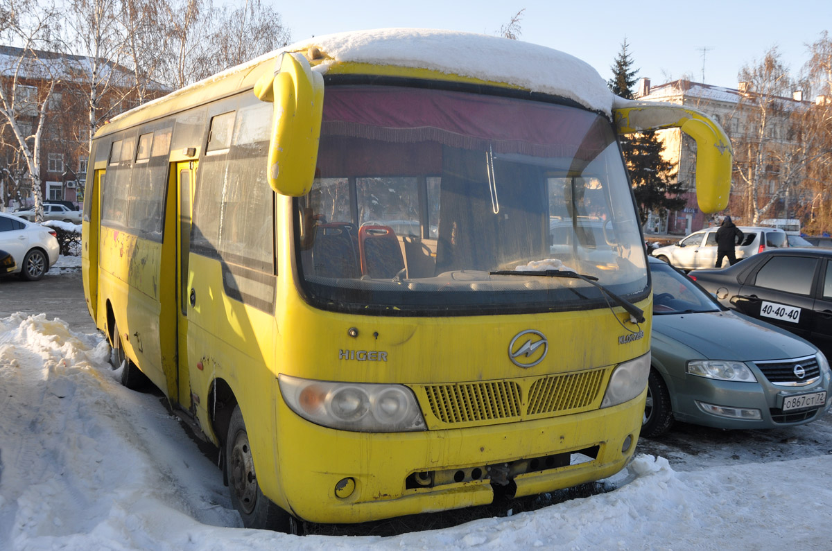 Омская область, Higer KLQ6728G № Т 166 СМ 55