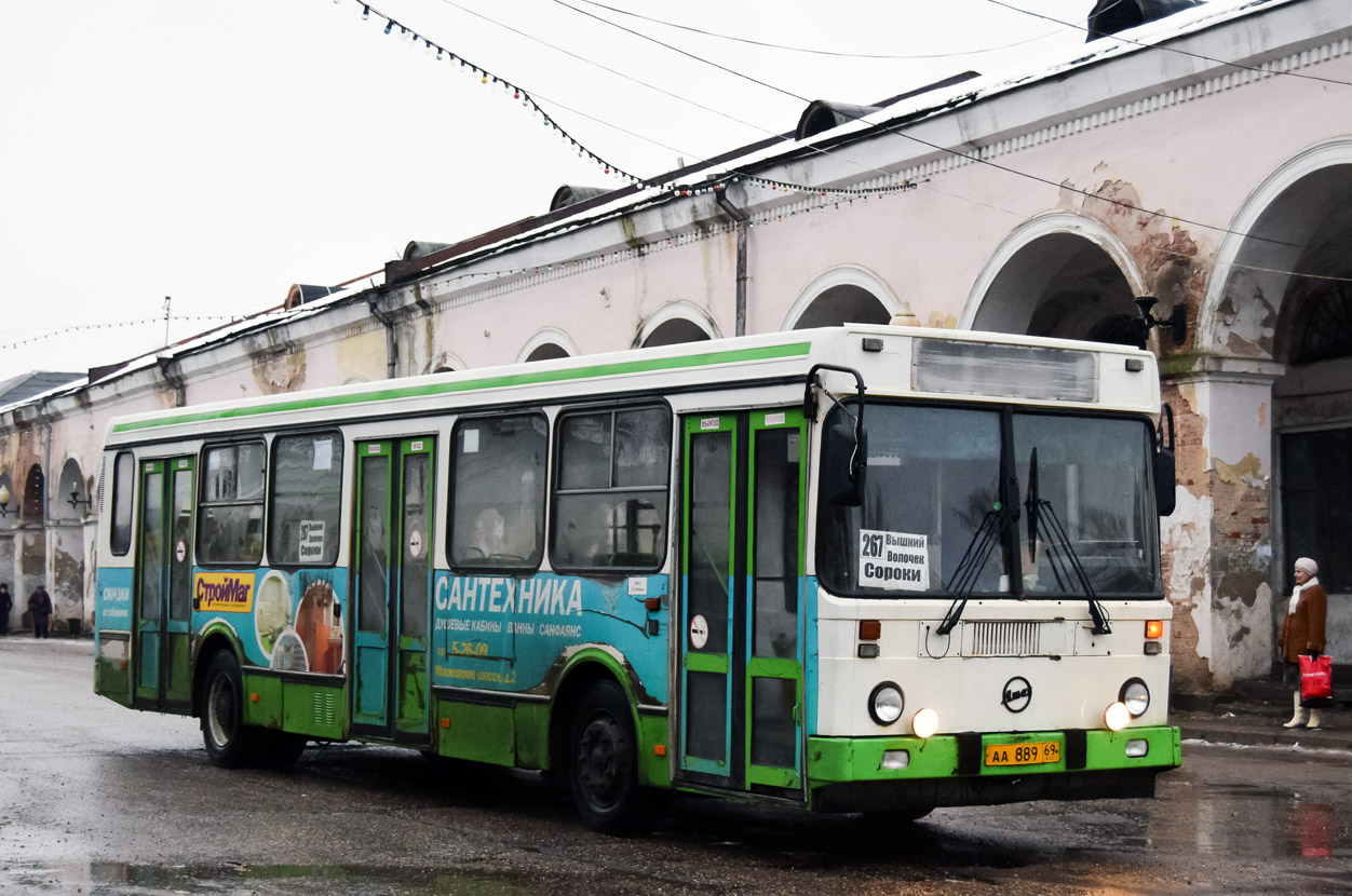 Тверская область, ЛиАЗ-5256.35 № АА 889 69