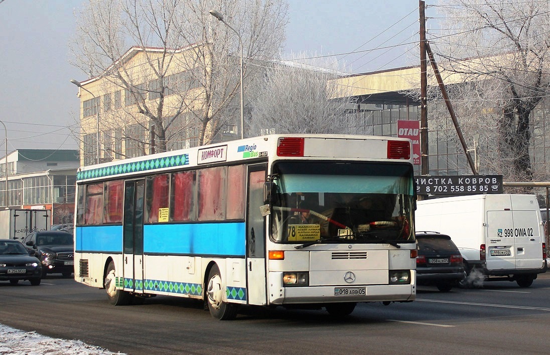 Алматы, Mercedes-Benz O407 № 018 ABB 05