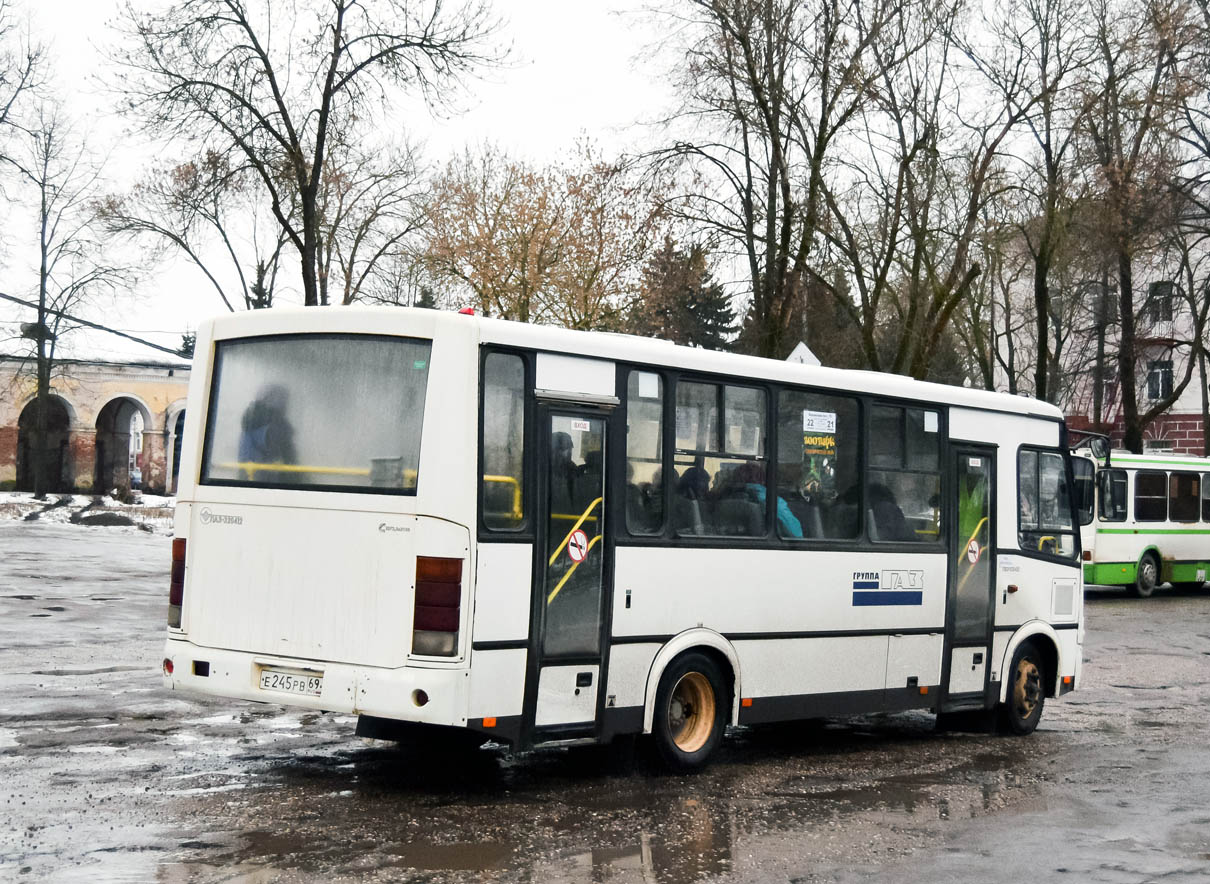 Тверская область, ПАЗ-320412-05 № Е 245 РВ 69