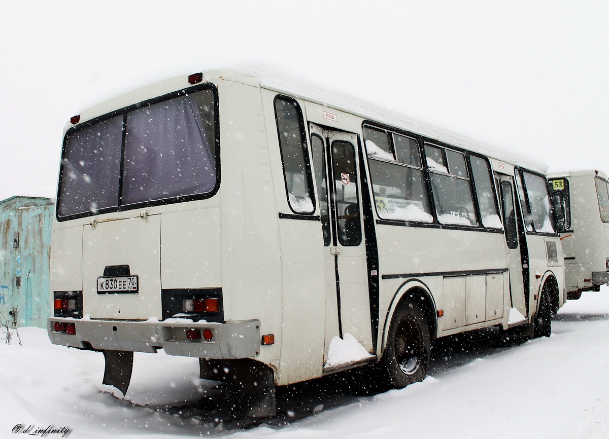 Томская область, ПАЗ-4234 № К 830 ЕЕ 70