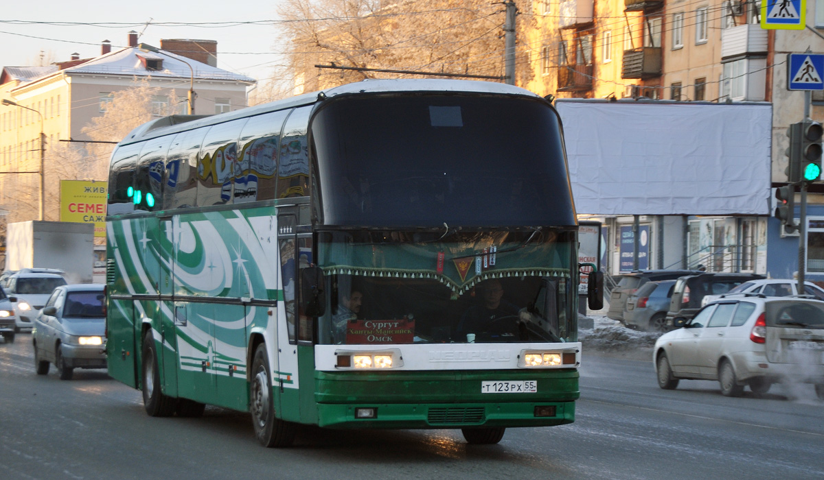 Омская область, Neoplan N117 Spaceliner № Т 123 РХ 55