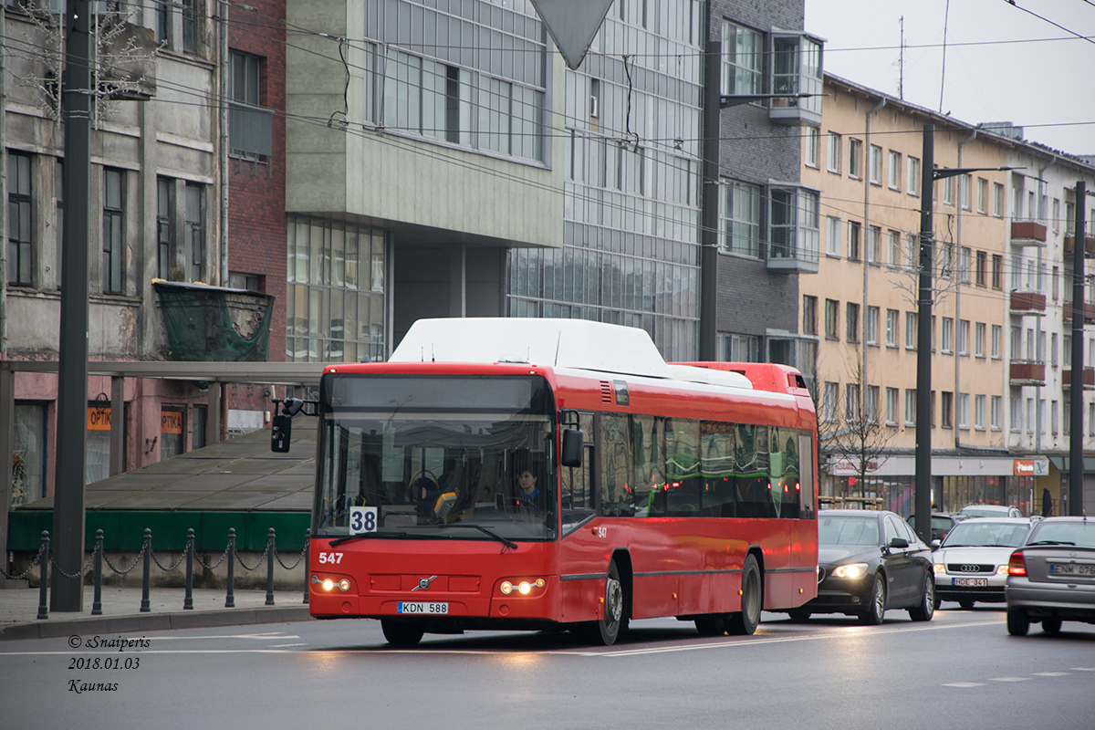 Литва, Volvo 7700 CNG № 547