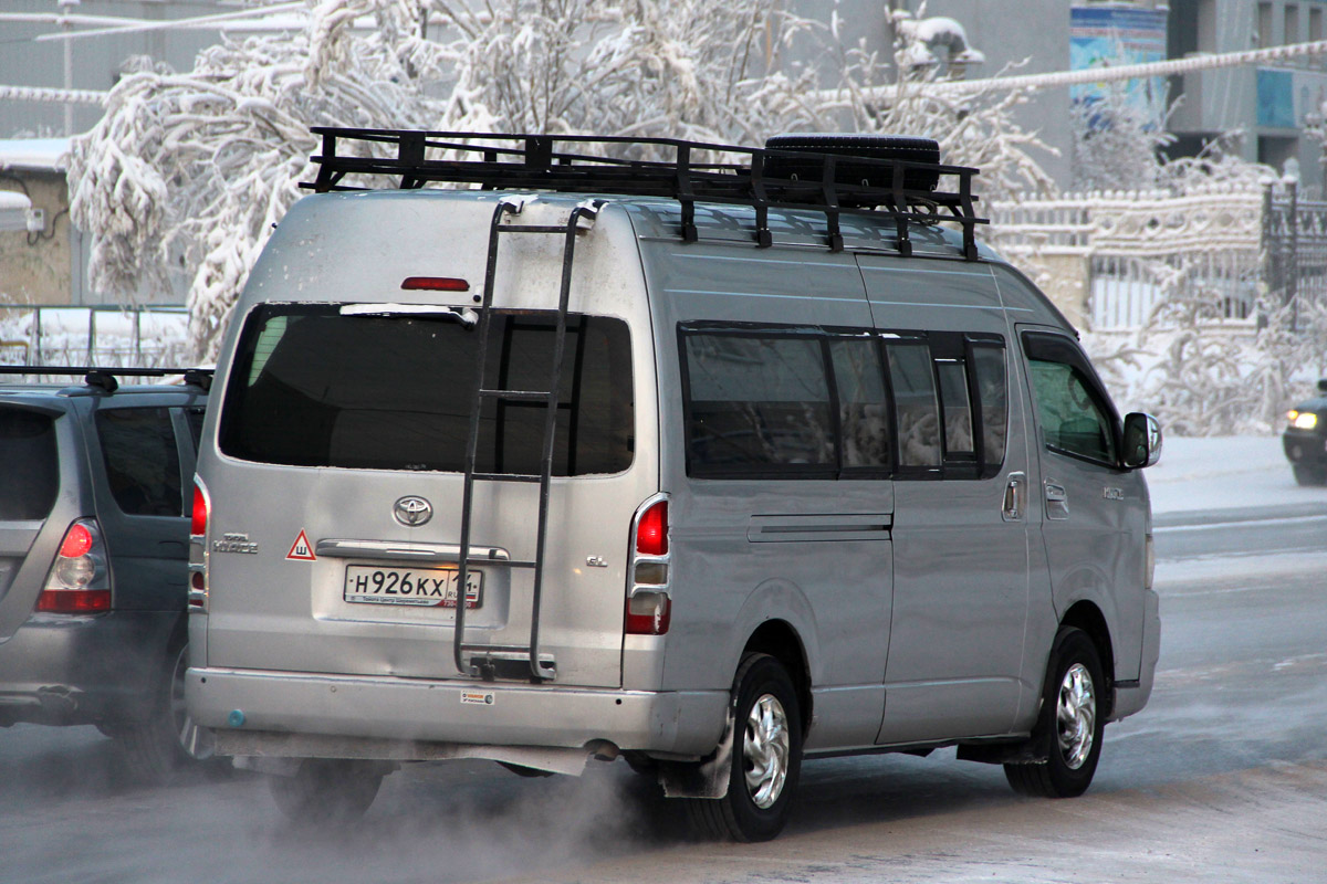 Саха (Якутия), Toyota HiAce TRH223L № Н 926 КХ 14