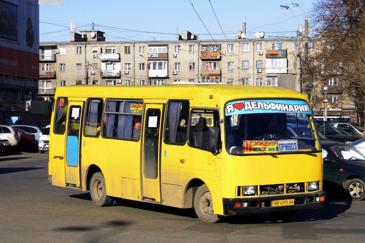 Одесская область, Богдан А091 № BE 6955 AA