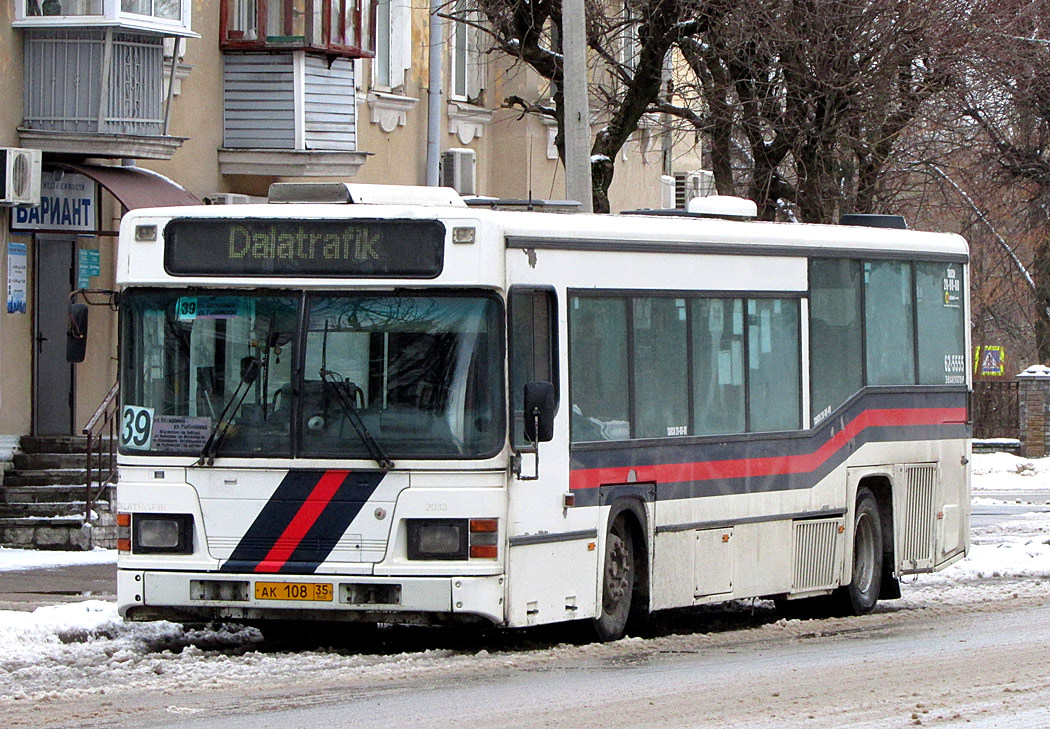 Вологодская область, Scania CN113CLL MaxCi № АК 108 35