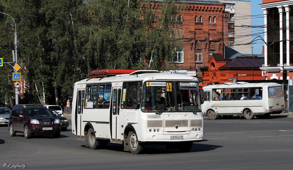 Томская область, ПАЗ-32054 № К 214 КН 70