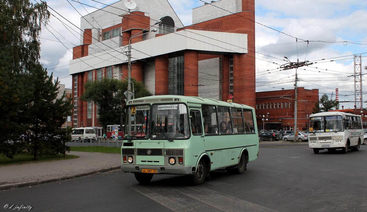 Томская вобласць, ПАЗ-32054 № АС 487 70