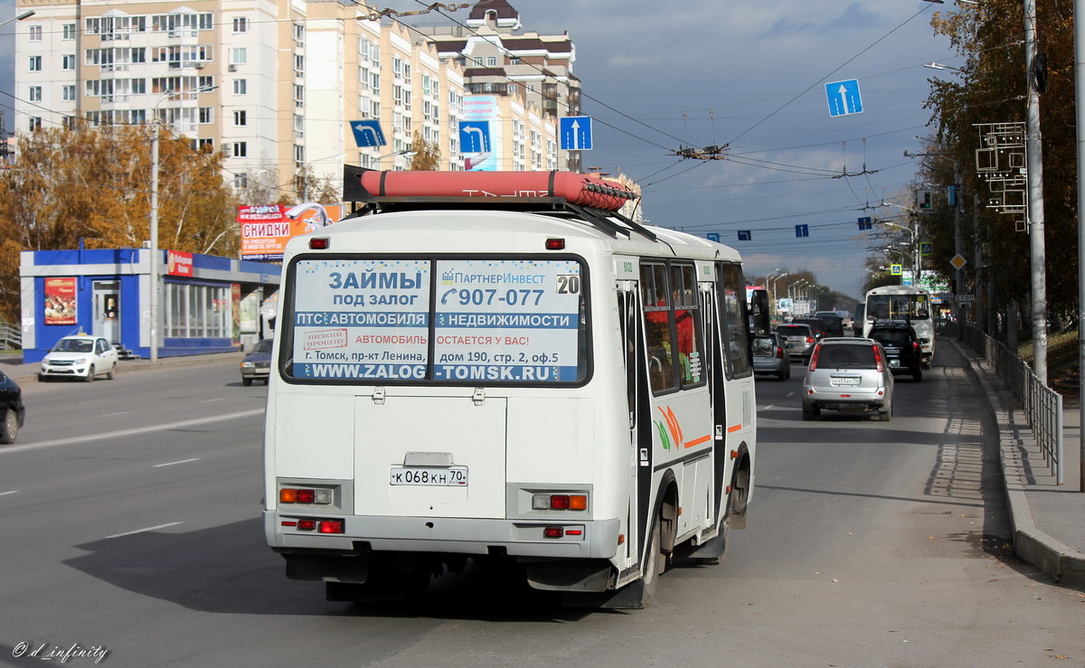 Томская область, ПАЗ-32054 № К 068 КН 70