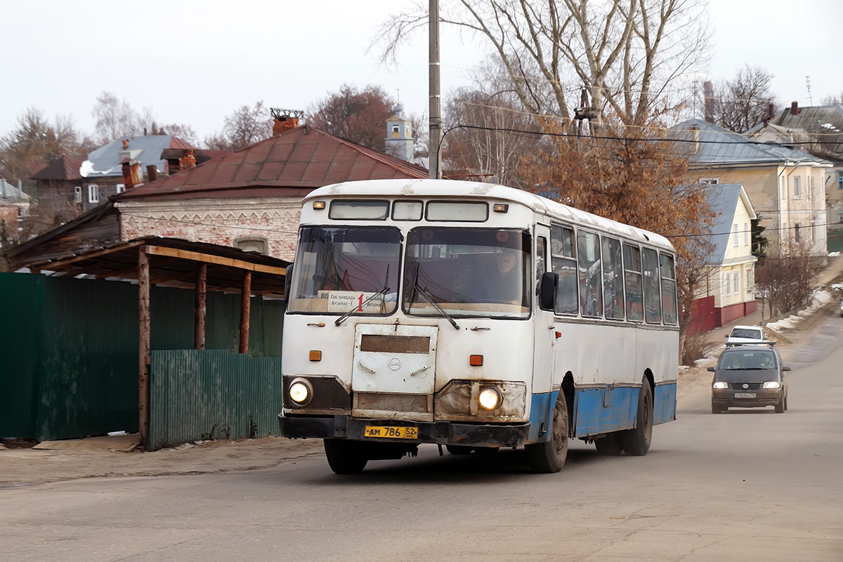 Нижегородская область, ЛиАЗ-677М (БАРЗ) № АМ 786 52