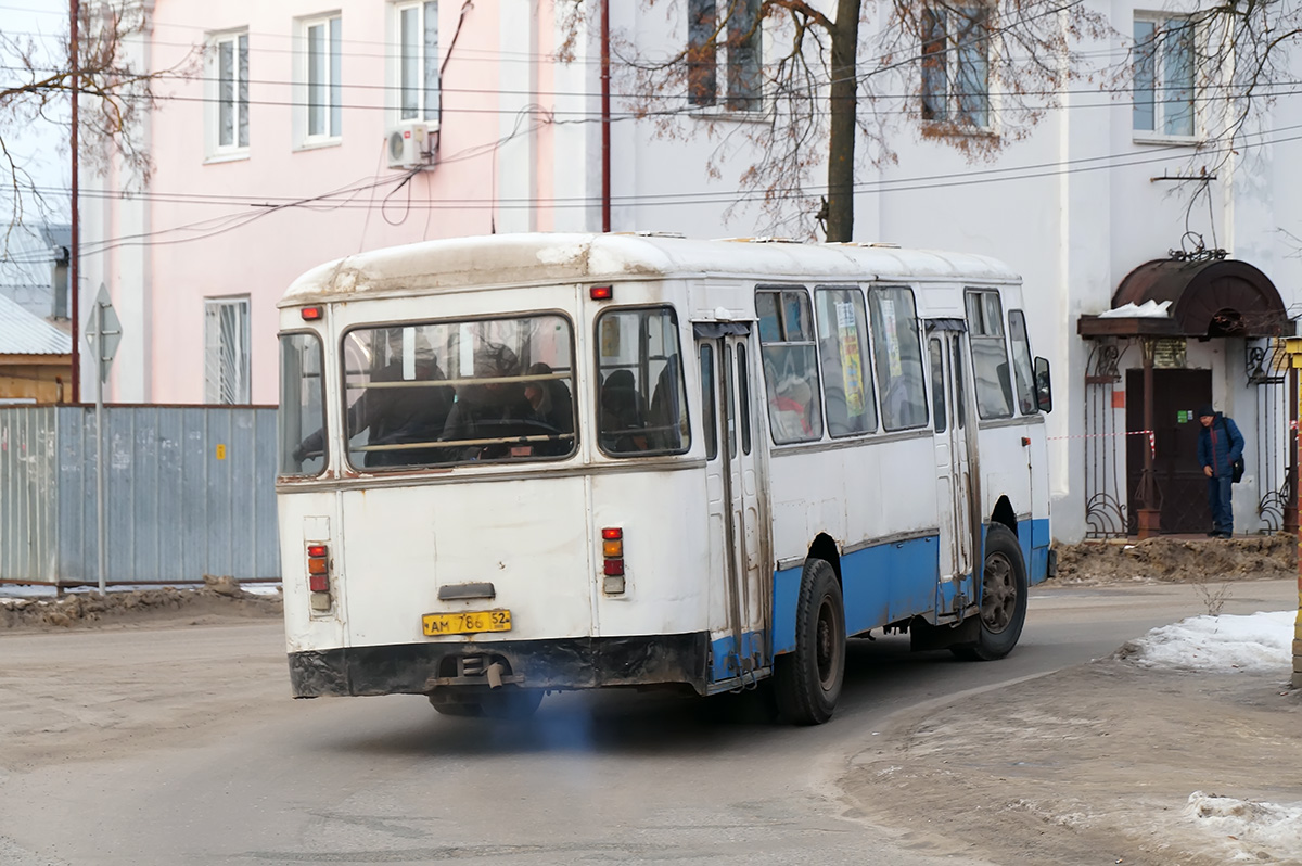 Nizhegorodskaya region, LiAZ-677M (BARZ) č. АМ 786 52