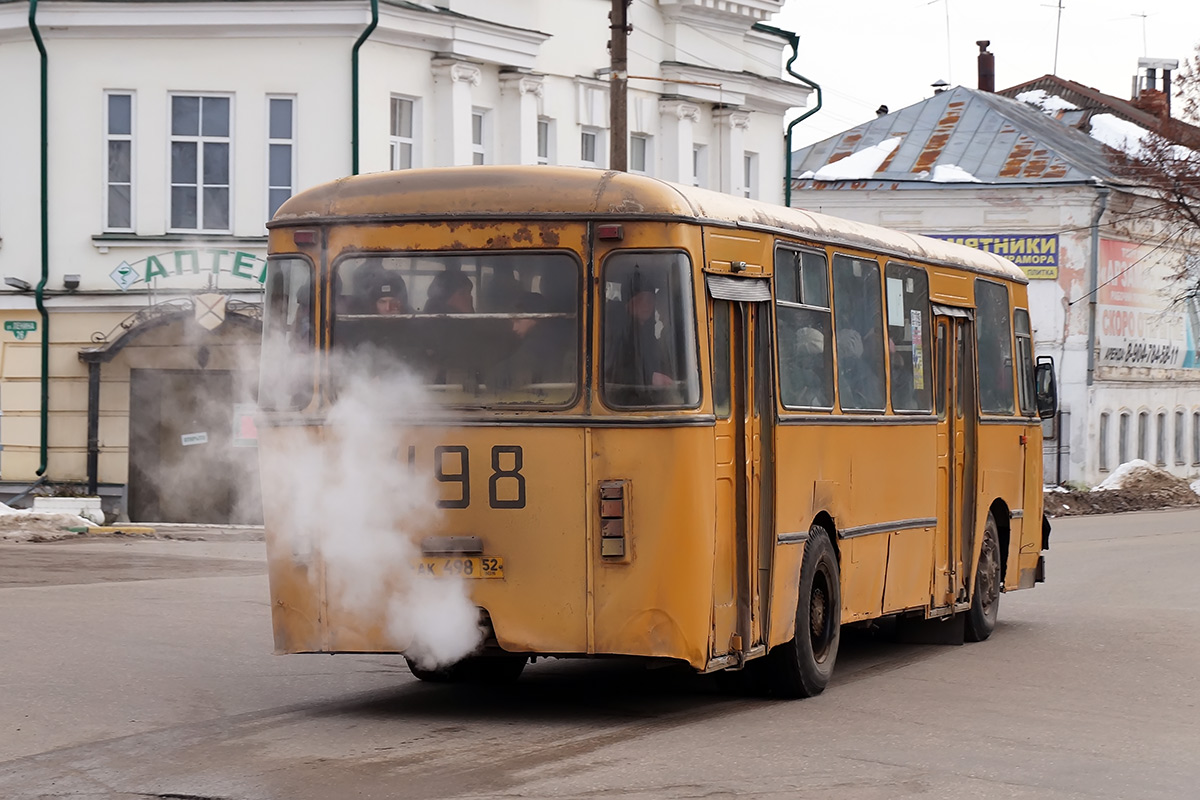 Нижегородская область, ЛиАЗ-677М № АК 498 52