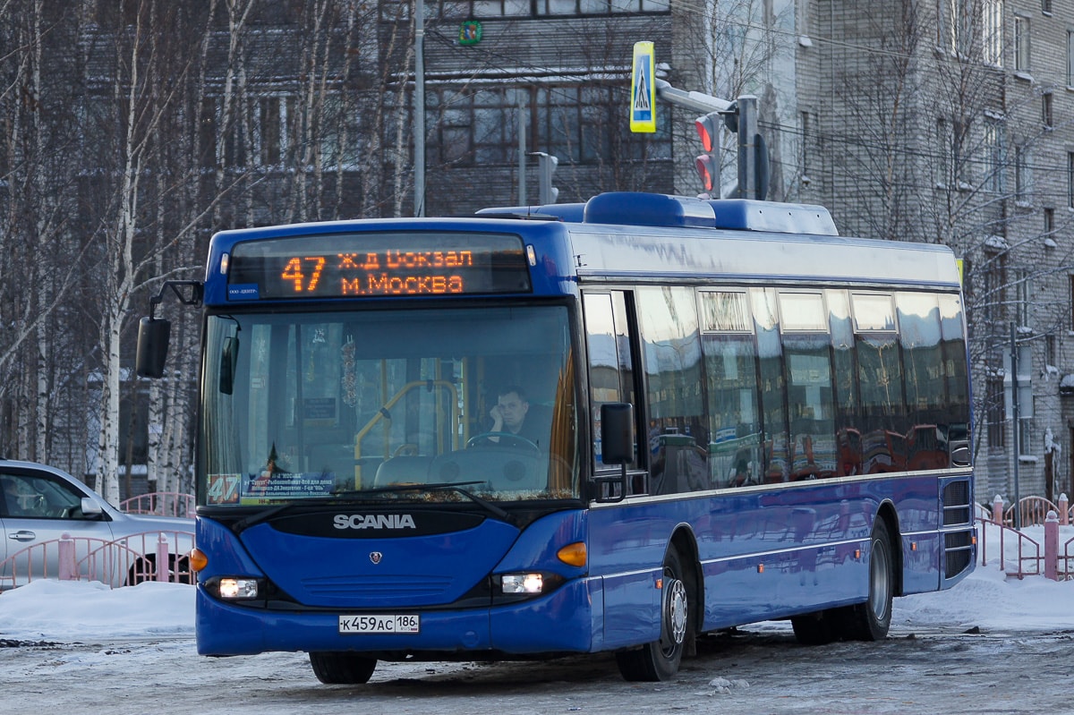 Khanty-Mansi AO, Scania OmniLink I (Scania-St.Petersburg) № К 459 АС 186