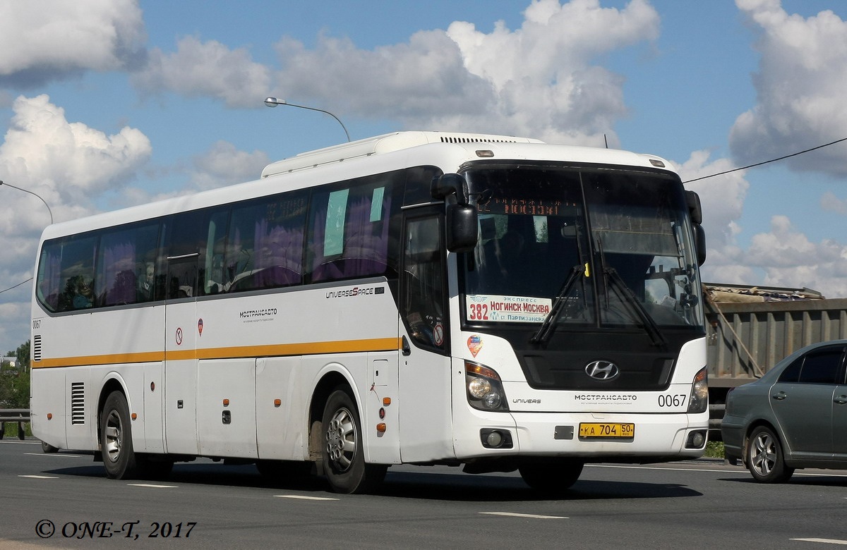 Московская область, Hyundai Universe Space Luxury № 1067