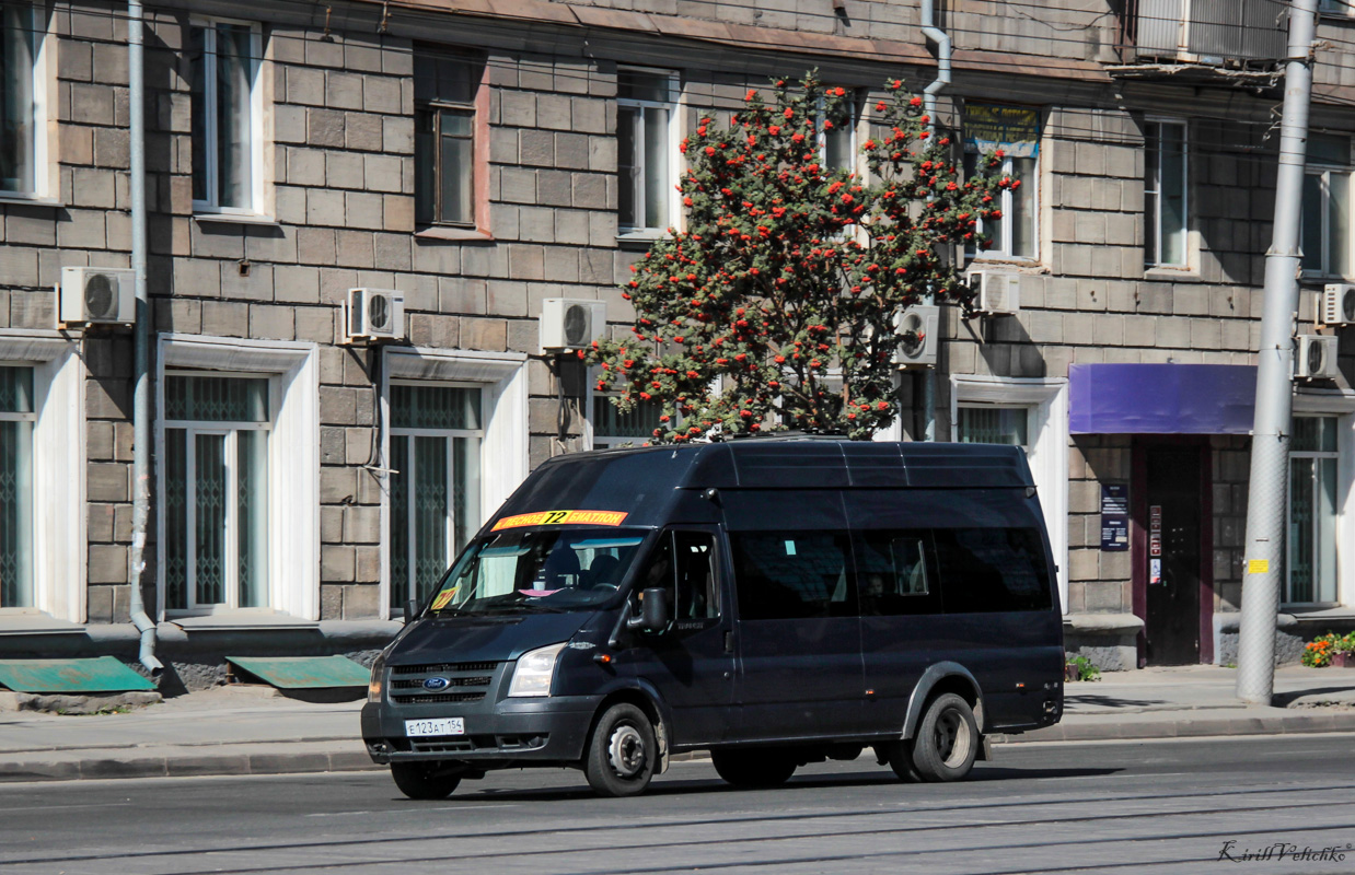 Новосибирская область, Нижегородец-222709  (Ford Transit) № Е 123 АТ 154