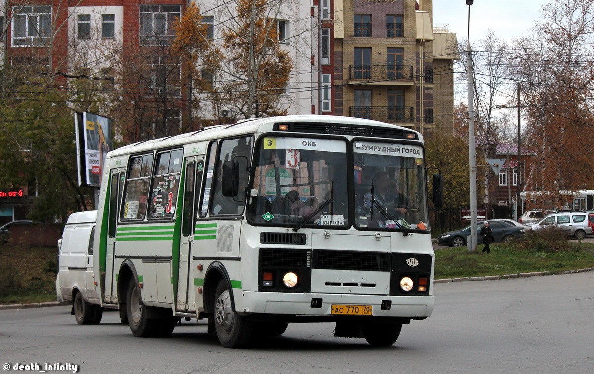 Томская область, ПАЗ-32054 № АС 770 70