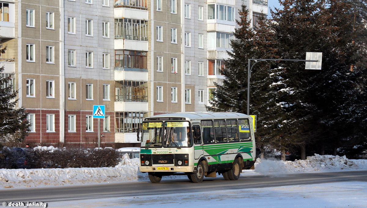 Томская область, ПАЗ-32054 № АА 678 70