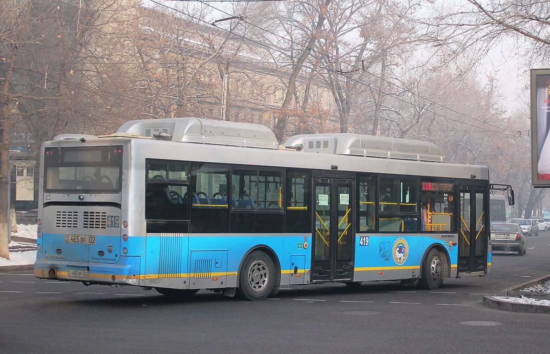 Almaty, Yutong ZK6118HGA # 419
