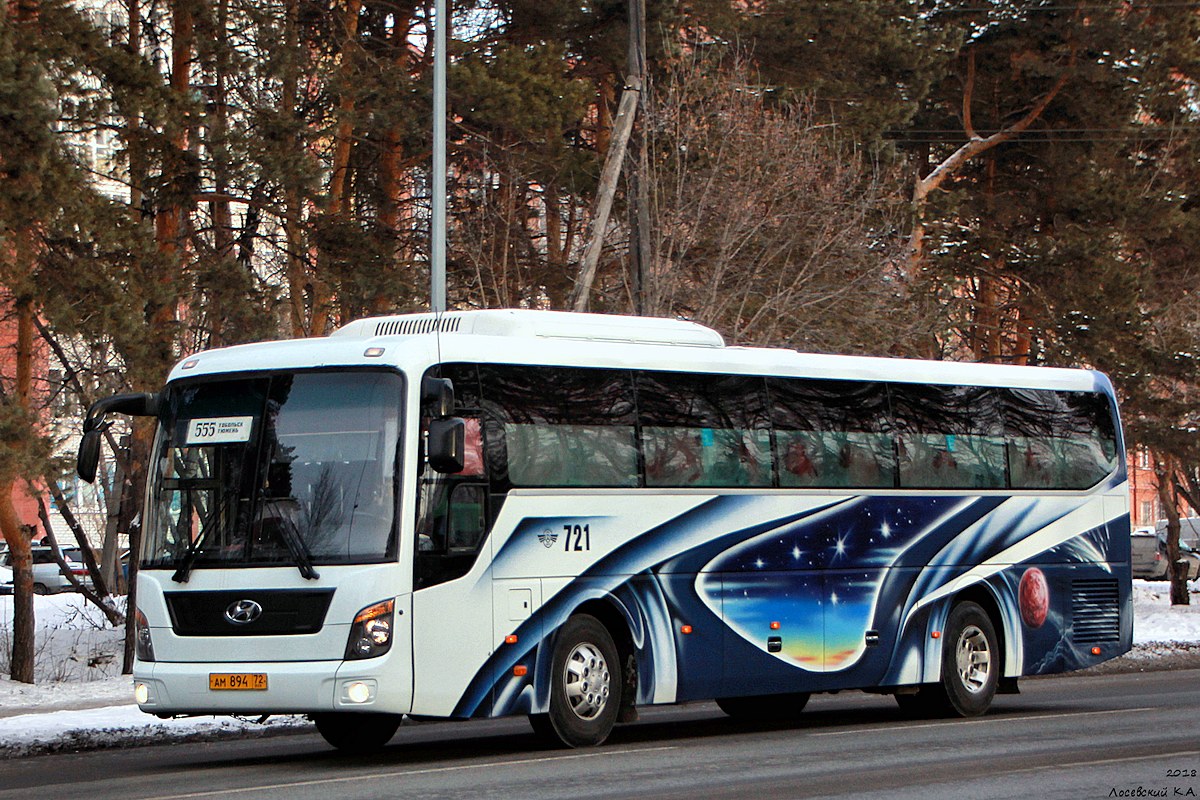 Тюменская область, Hyundai Universe Space Luxury № 721