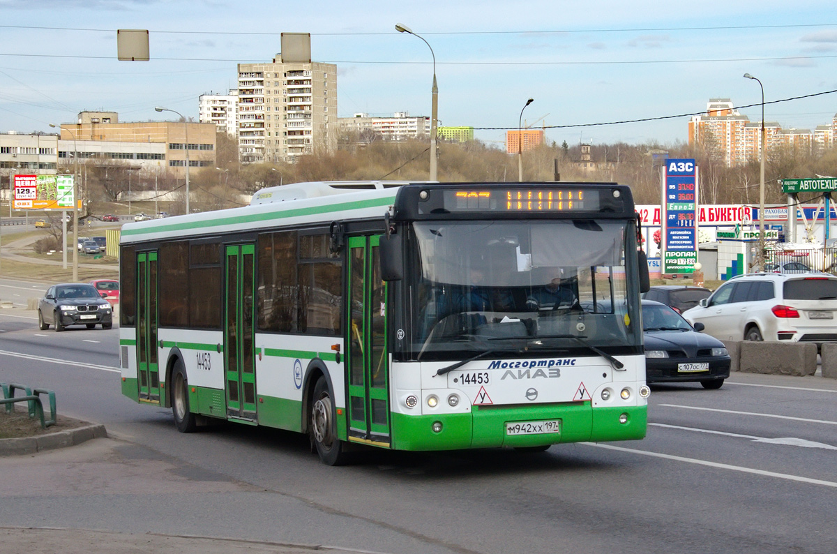 Москва, ЛиАЗ-5292.22-01 № 14453