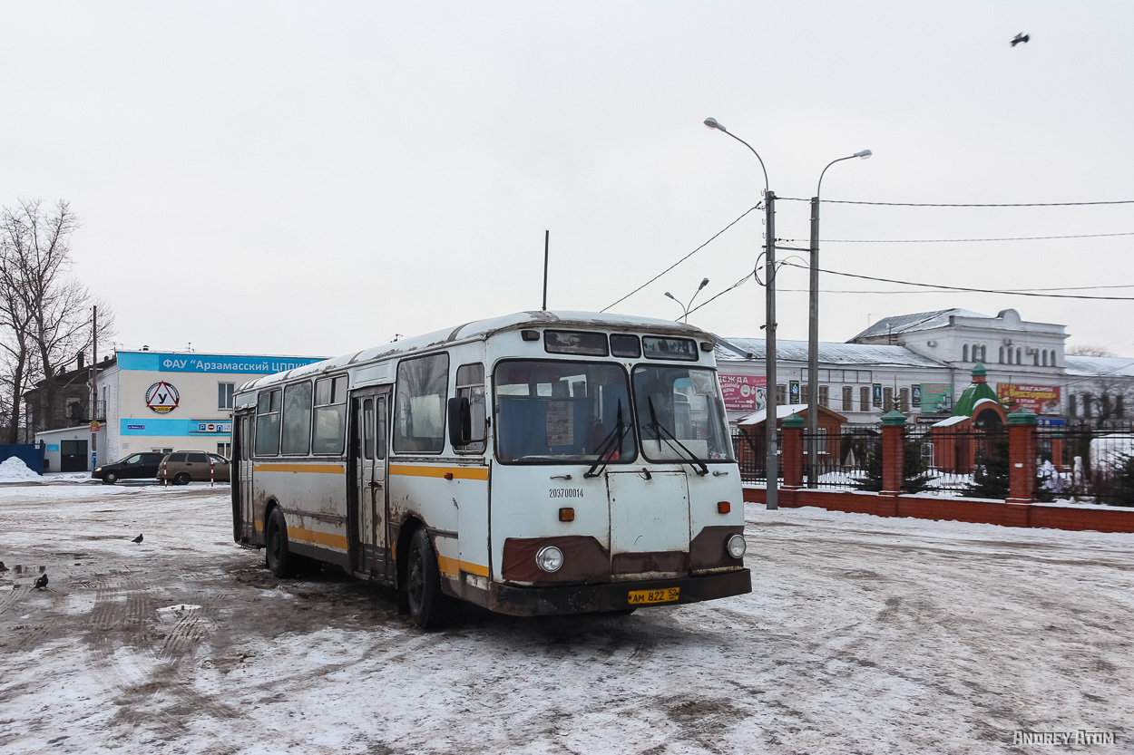 Нижегородская область, ЛиАЗ-677М (БАРЗ) № АМ 822 52