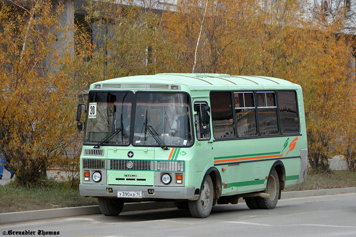 Саха (Якутия), ПАЗ-32054 № У 390 КВ 14