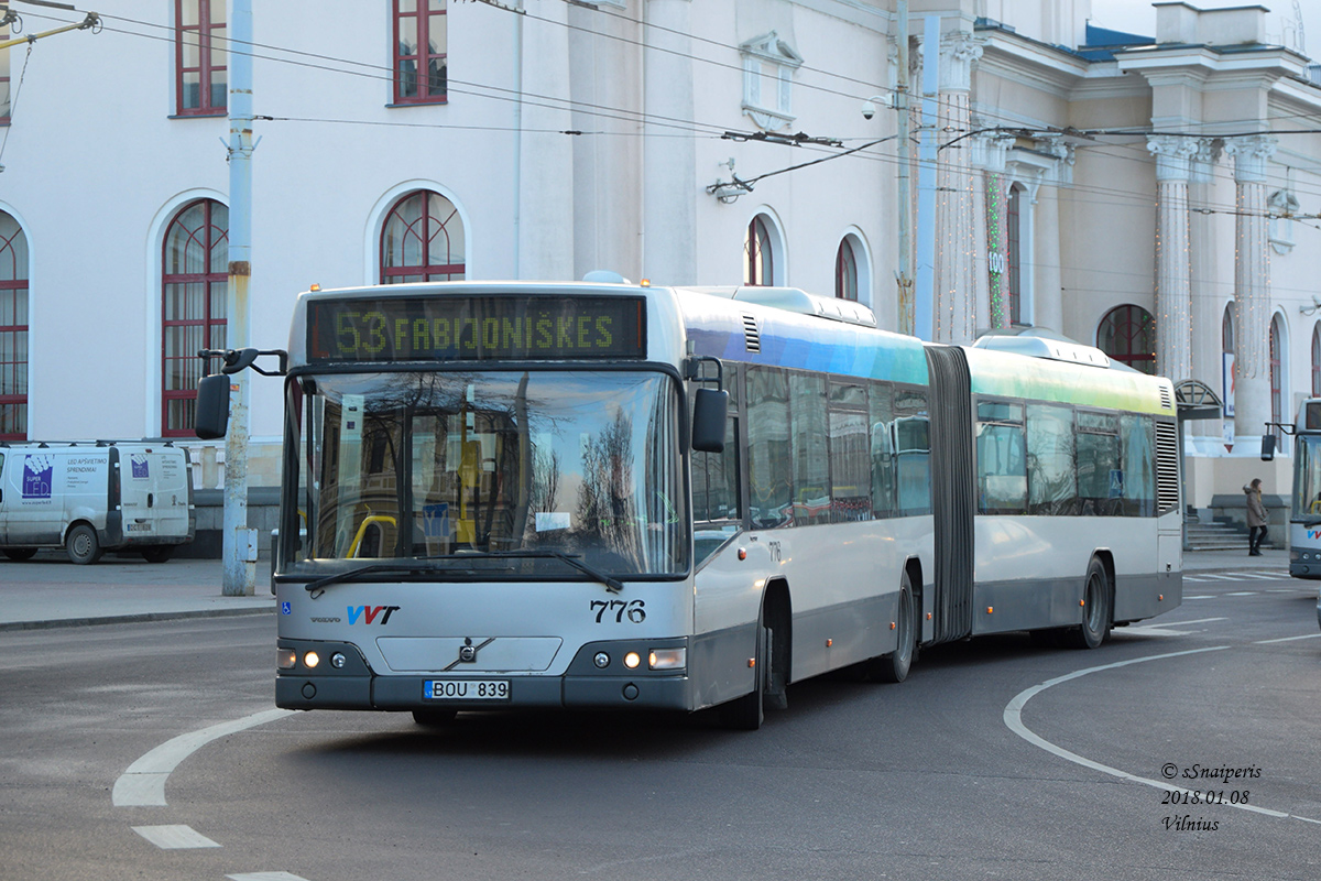 Литва, Volvo 7700A № 776